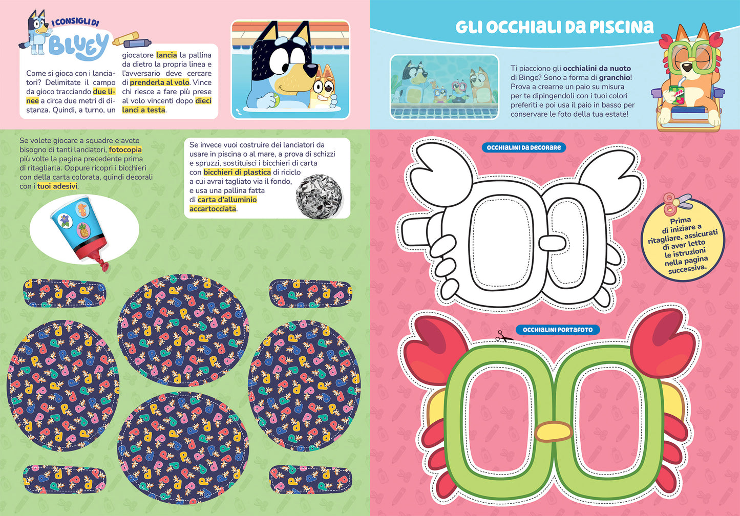 Bluey. Crea con Bluey + Set da piscina