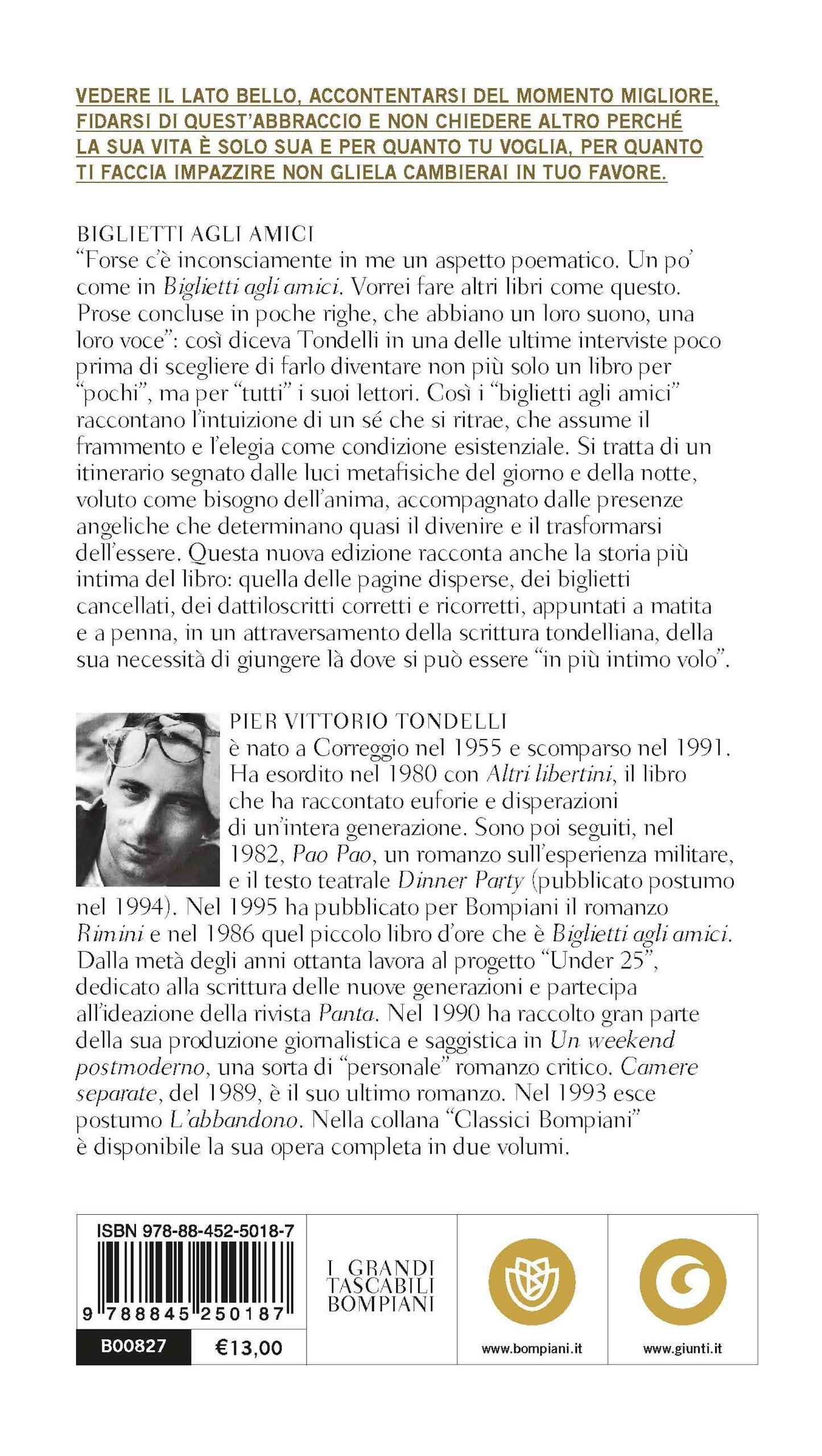 Biglietti agli amici