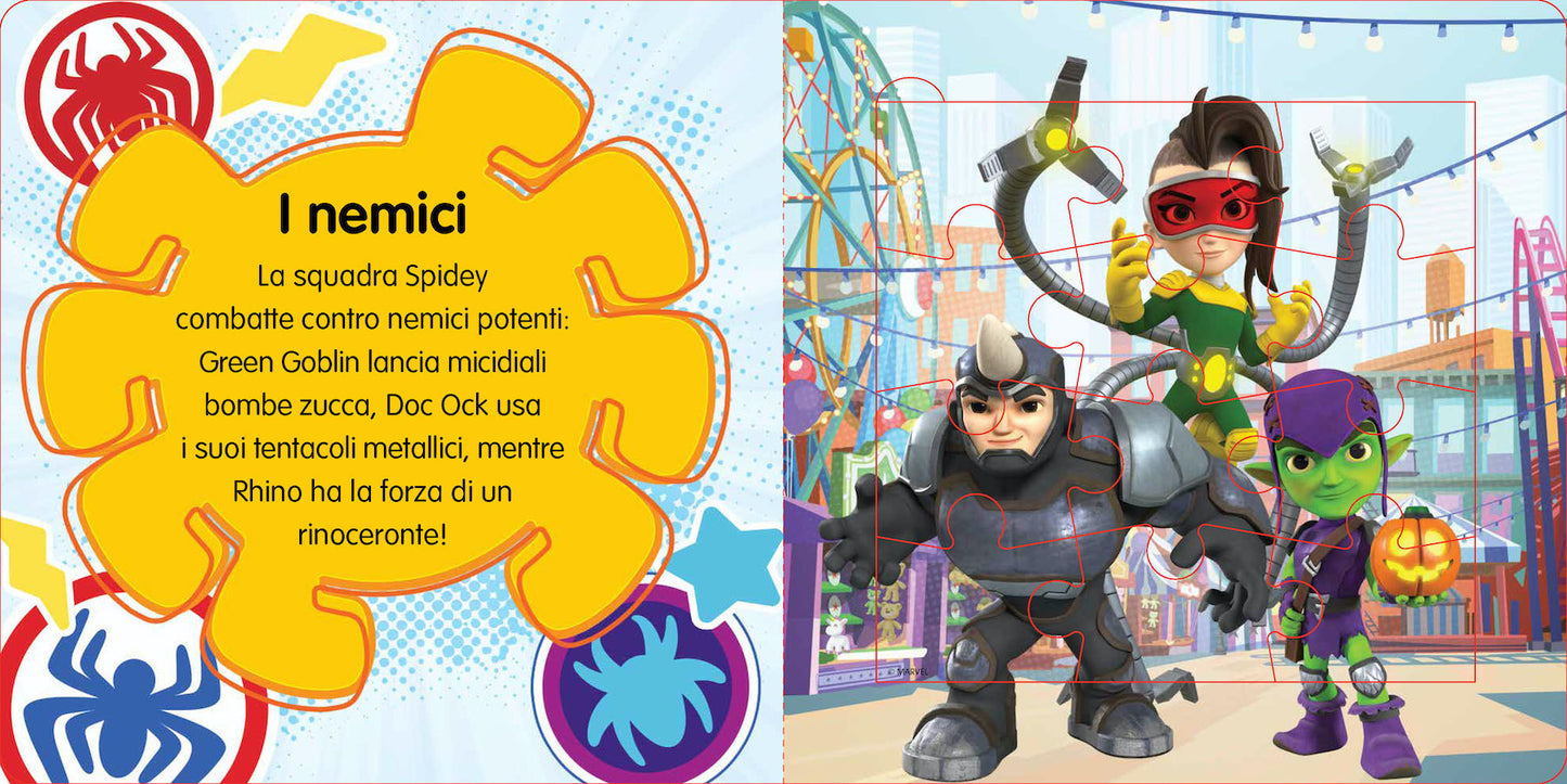Libro Puzzle Spidey e i suoi fantastici amici