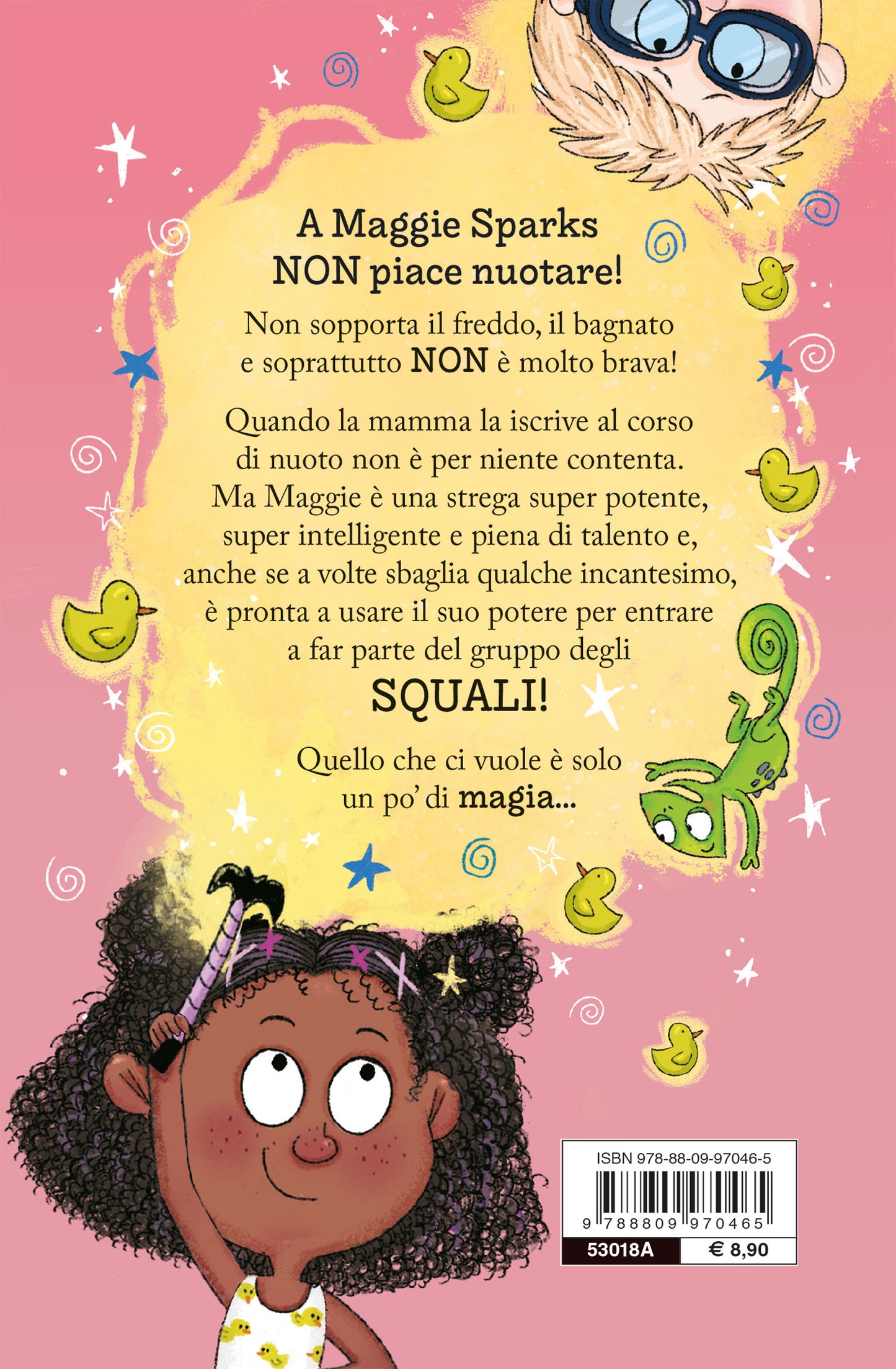 Maggie Sparks. Squali in piscina!