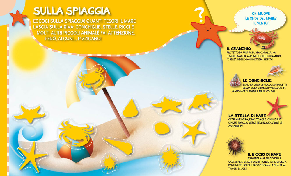Super stickers. Il mare