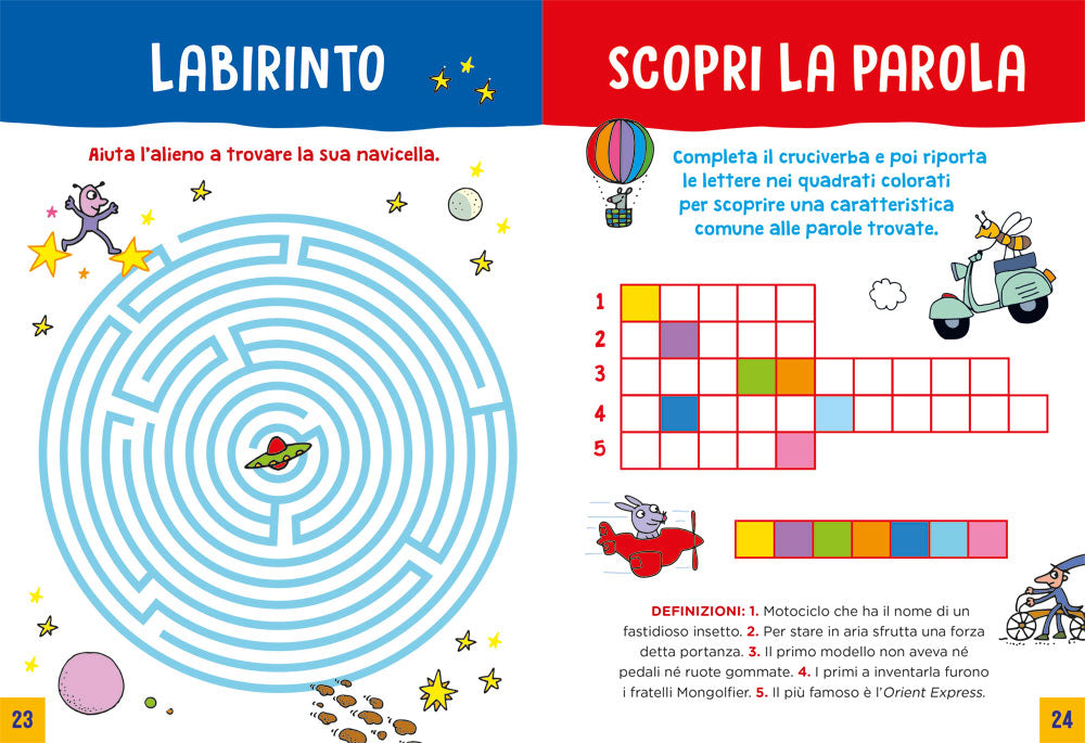 Scienza giochi e quiz per cervelli curiosi