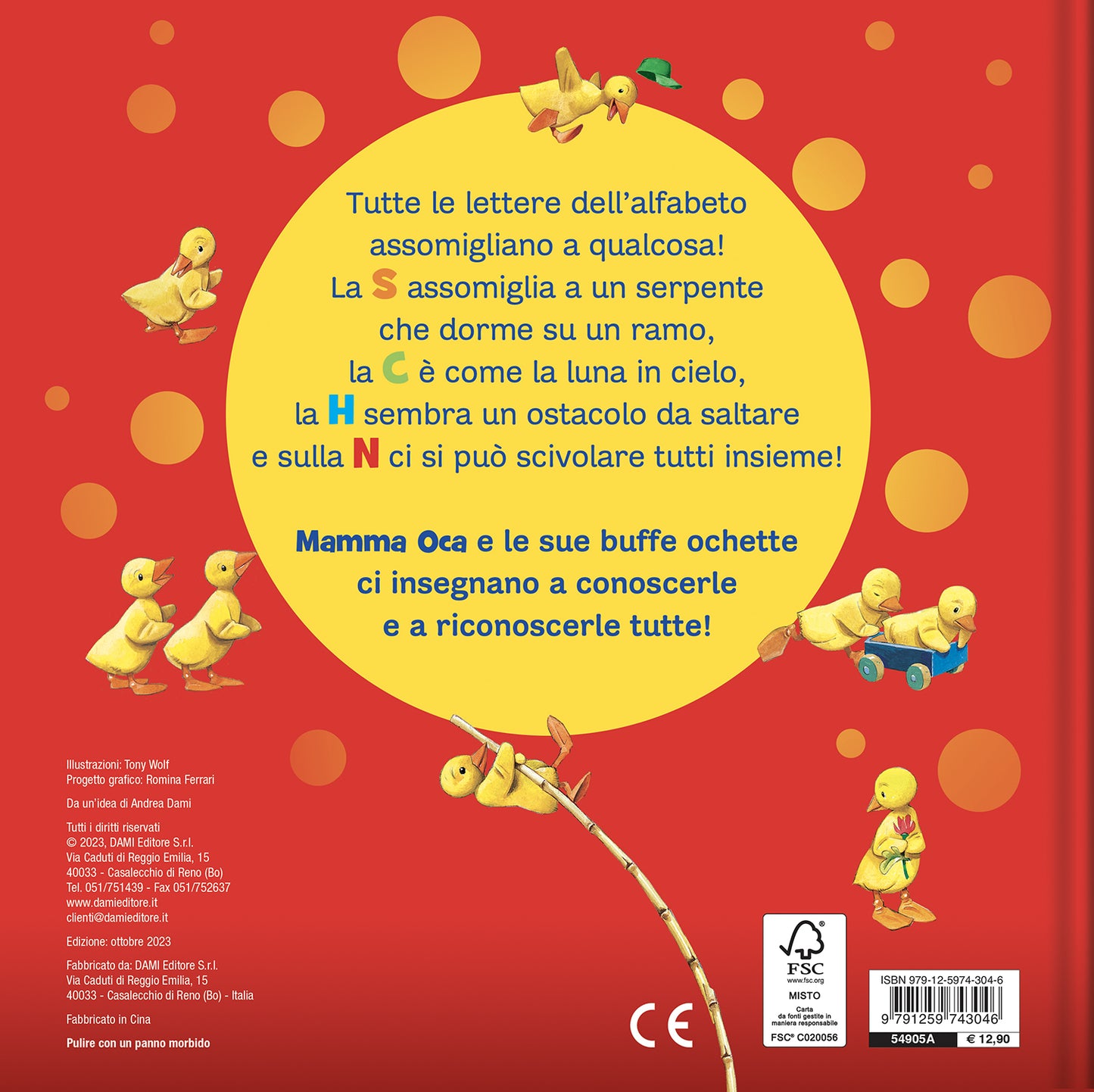 Mamma Oca insegna l'alfabeto