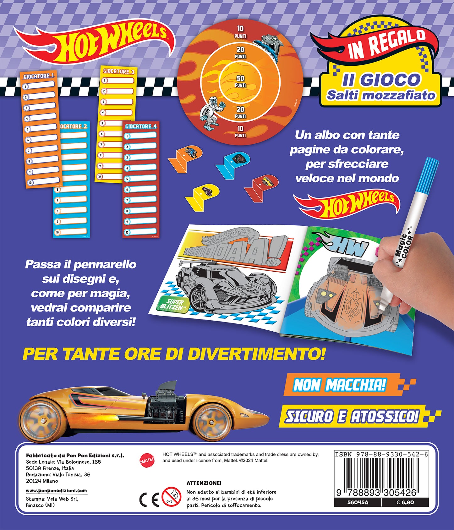 Hot Wheels. Albo magico. Bolidi ruggenti