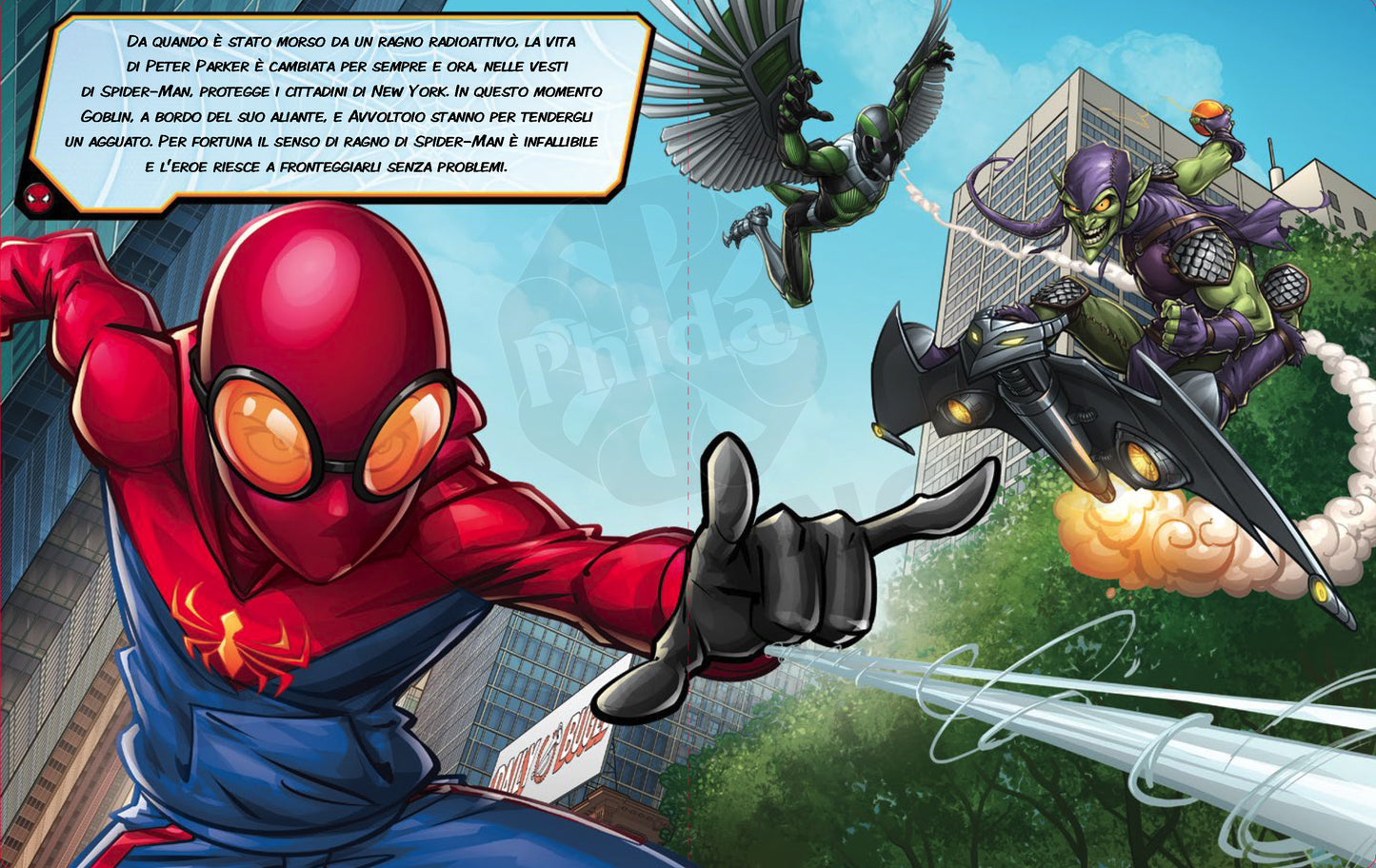 Spider-Man Maxi Box. Con 10 personaggi 3d, un libro e un maxi poster gioco