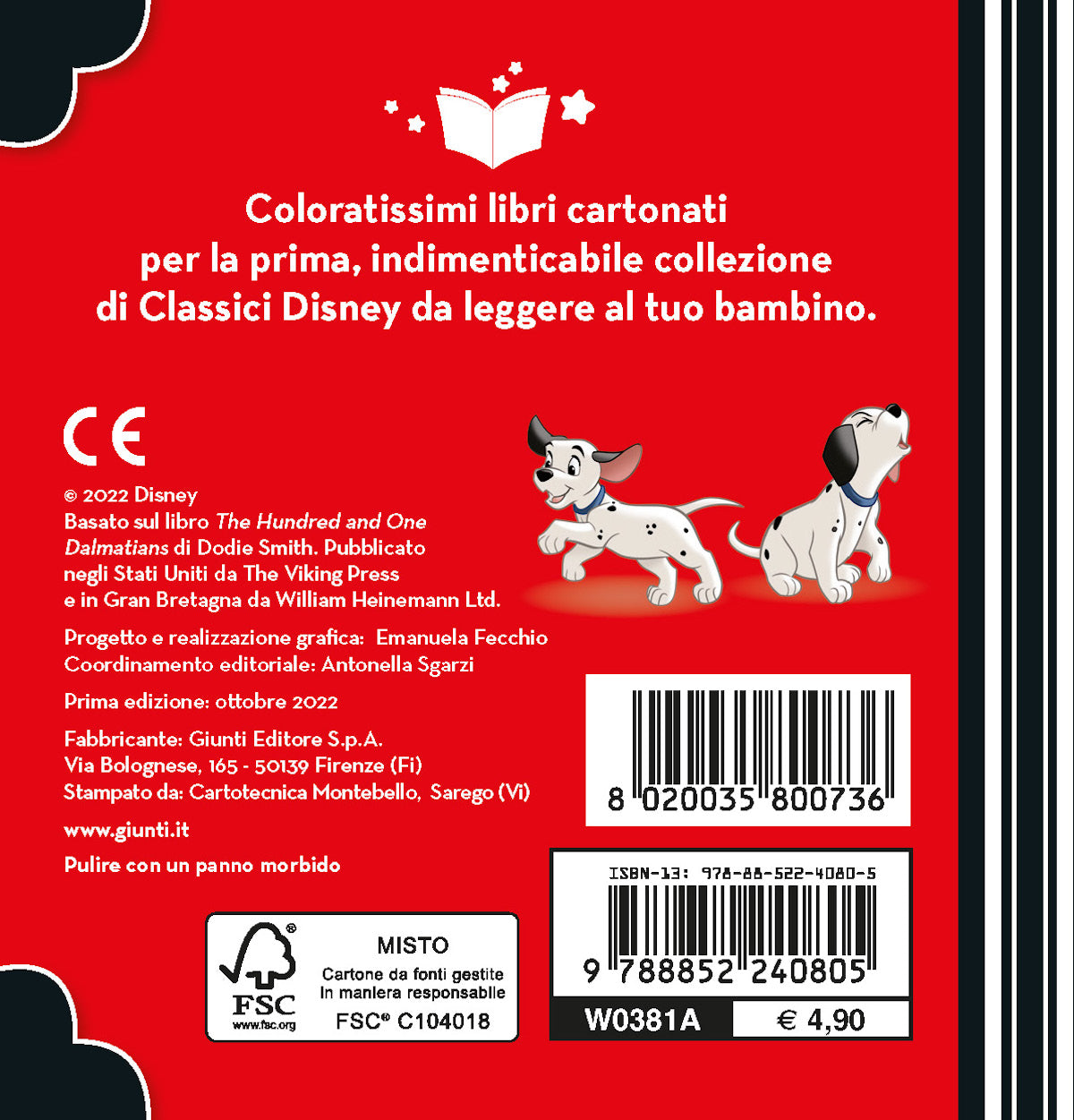 Disney La carica dei 101 I Librottini
