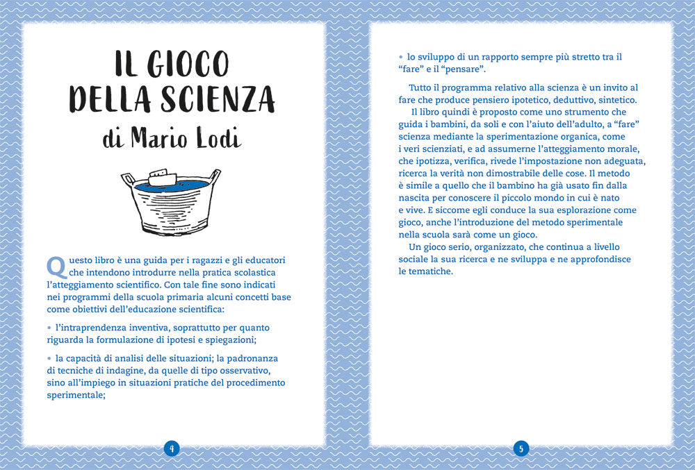 Laboratorio minimo con l’acqua