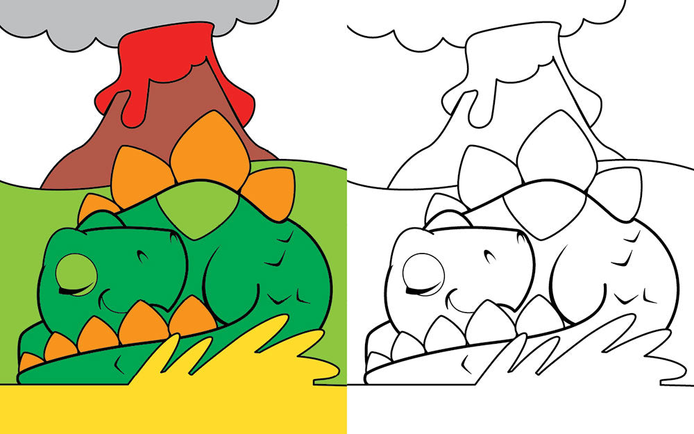 Colorare in 3D - Dinosauri