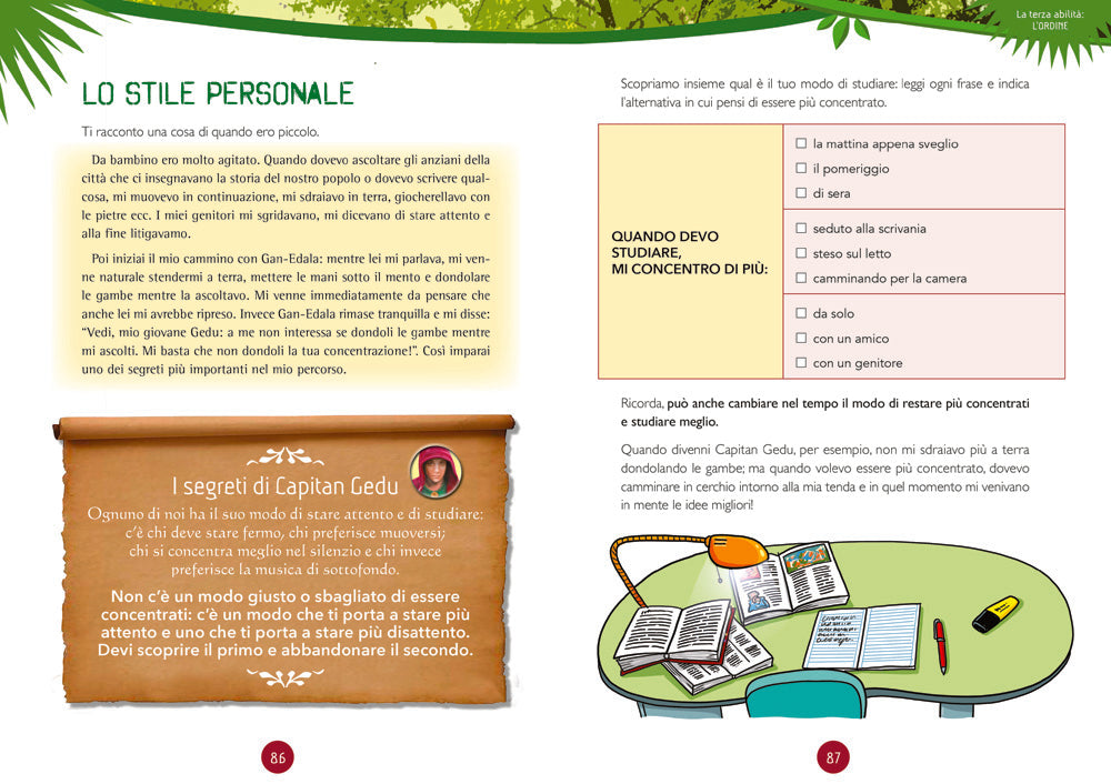I segreti di Capitan Gedu - Manuale di allenamento all'autodisciplina. Per ragazzi e ragazze vivaci e coraggiosi