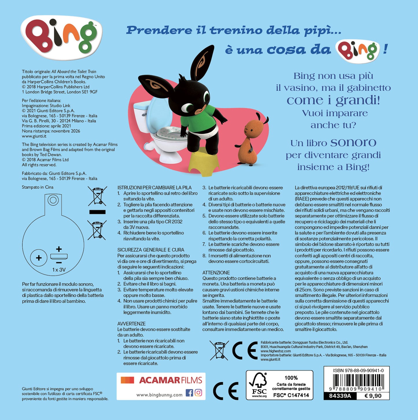 Bing. Il trenino della pipì Ciuf Ciuf!