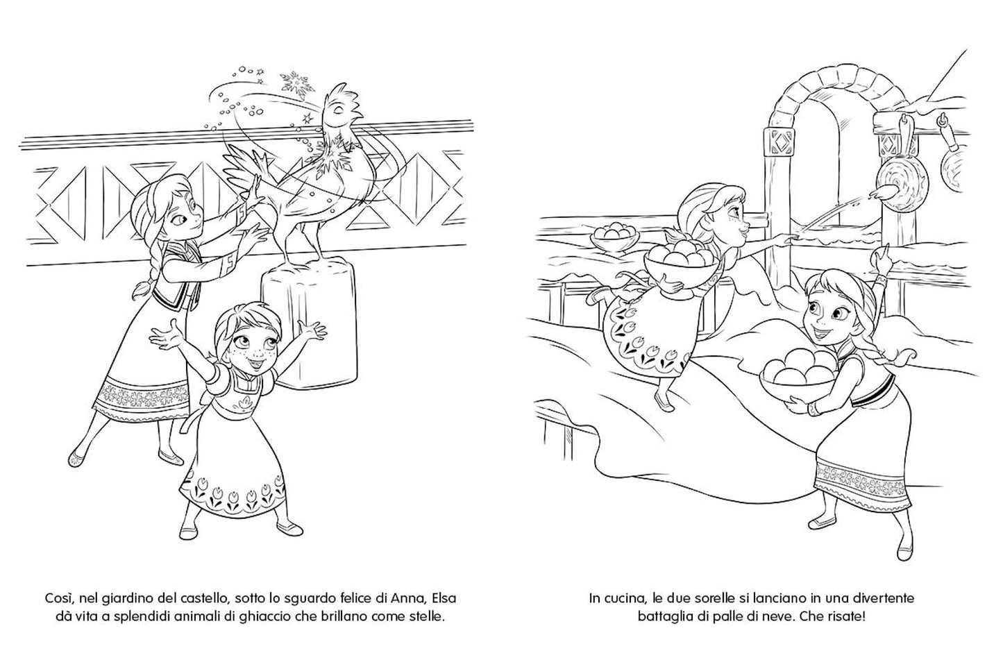 Frozen Libro pastello