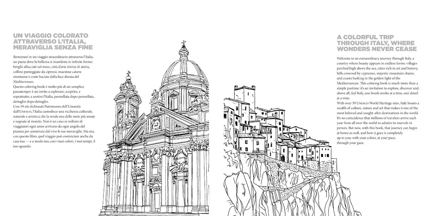 ITALIA I LOVE YOU. Coloring book