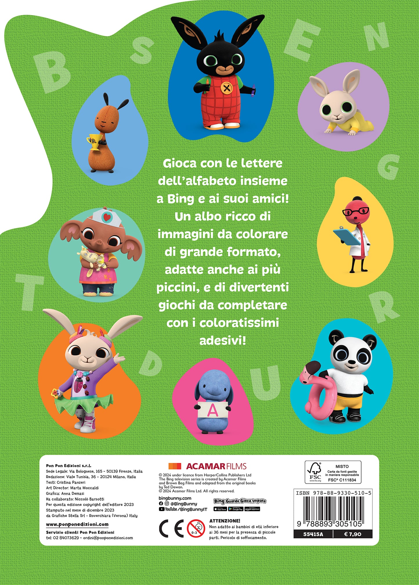 Bing. Il mio primo albo per giocare con l'alfabeto