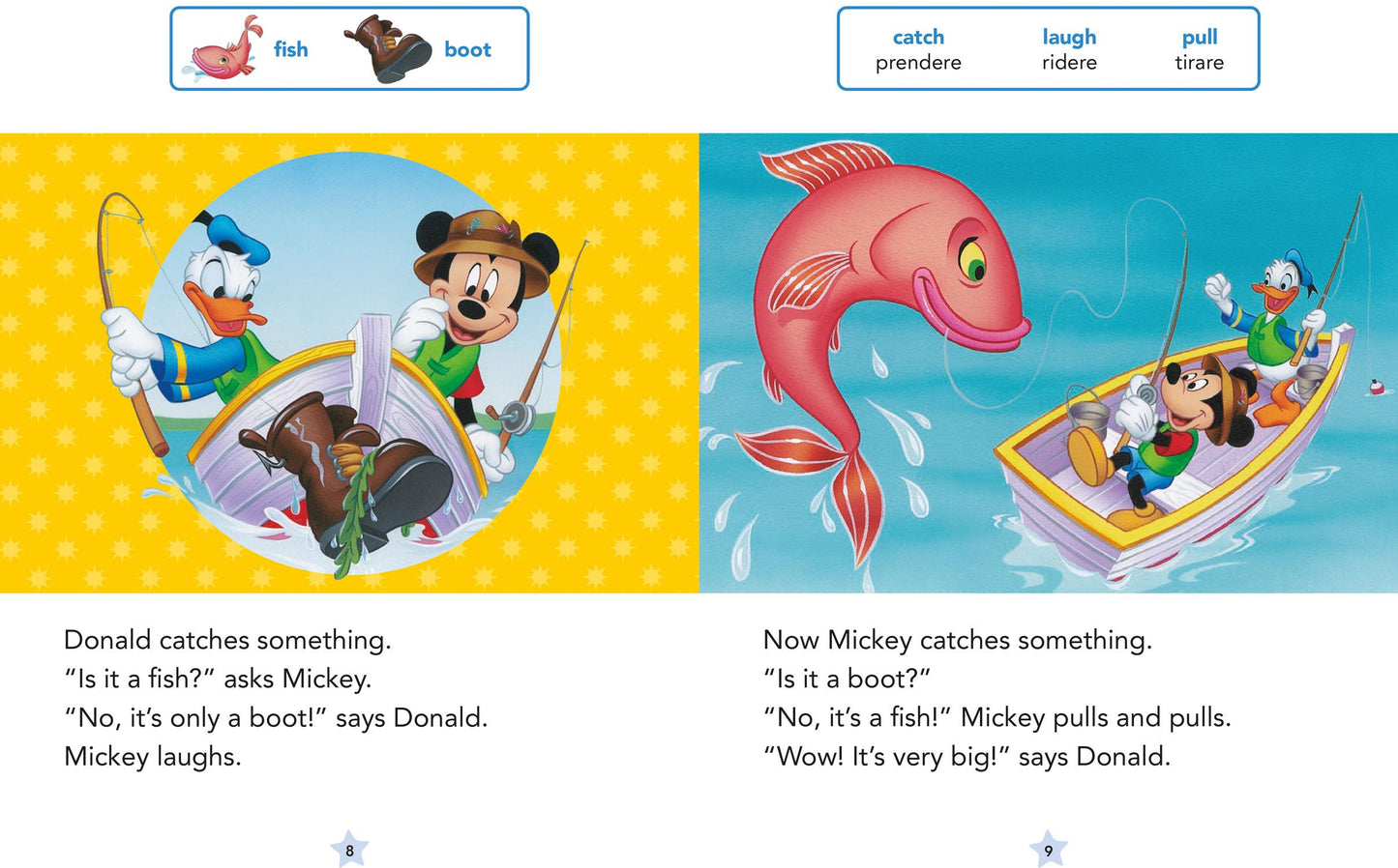 A fun weekend Un divertente fine settimana - L'inglese con Disney Prime letture con QR Code