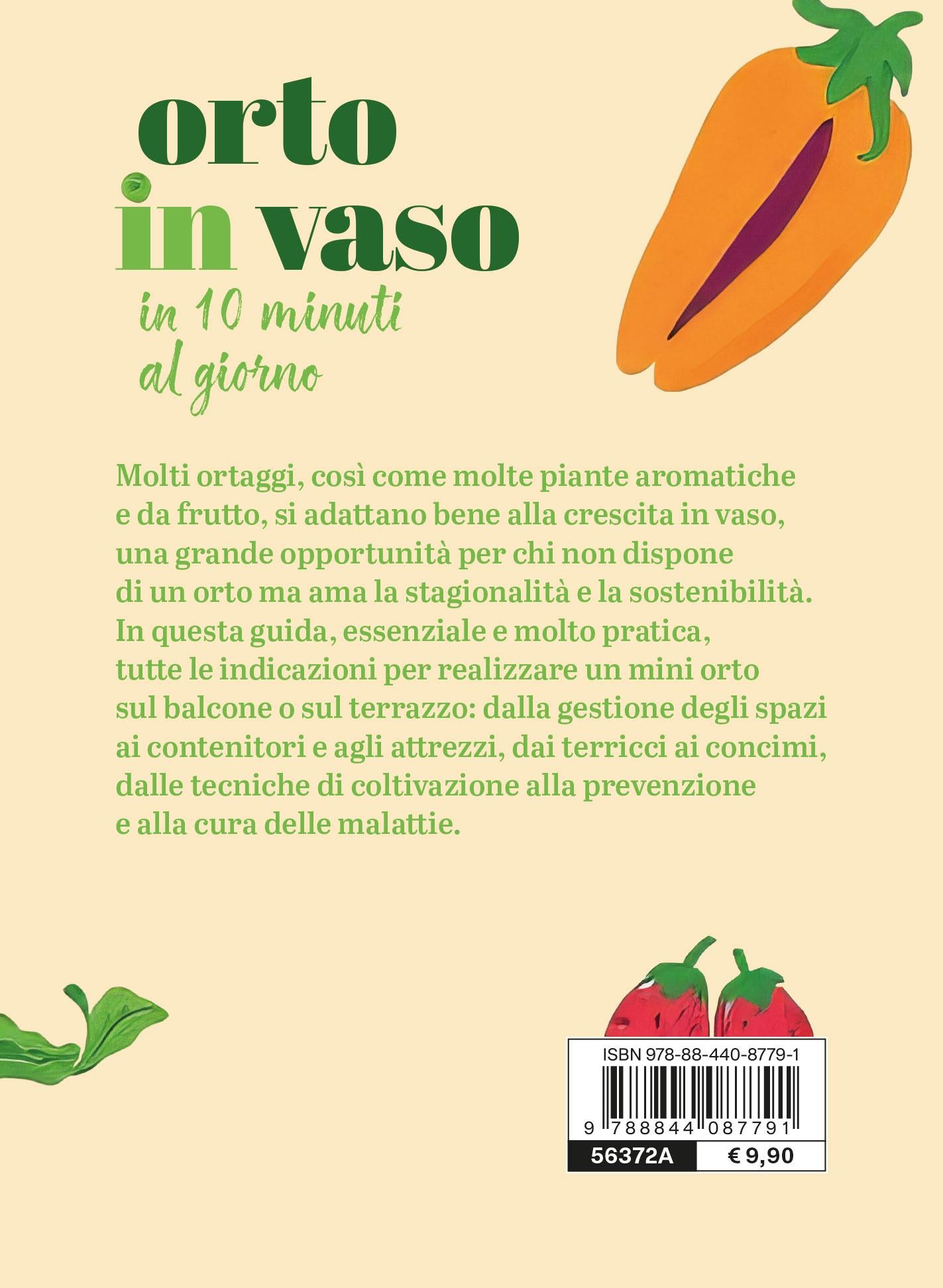 Orto in Vaso in 10 Minuti al Giorno