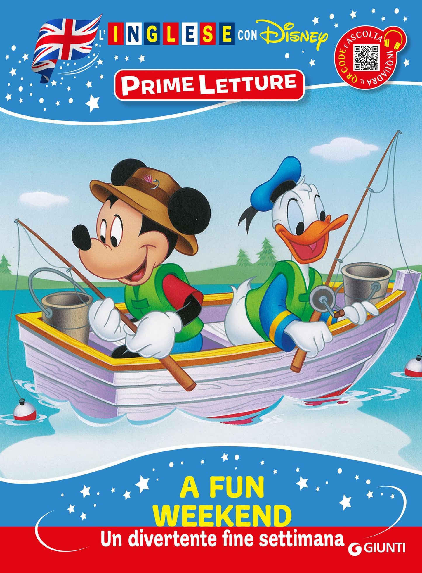 A fun weekend Un divertente fine settimana - L'inglese con Disney Prime letture con QR Code