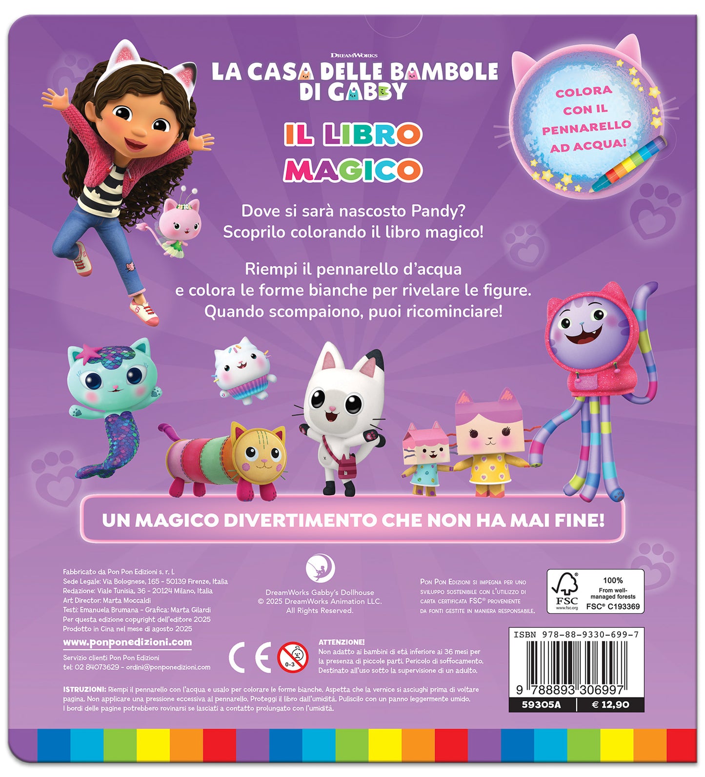 La Casa delle Bambole di Gabby. Il libro magico. Dov'è Pandy?