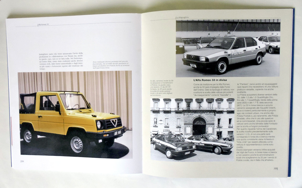 Alfa Romeo 33  Berlina e Giardinetta.  Berlina e Giardinetta