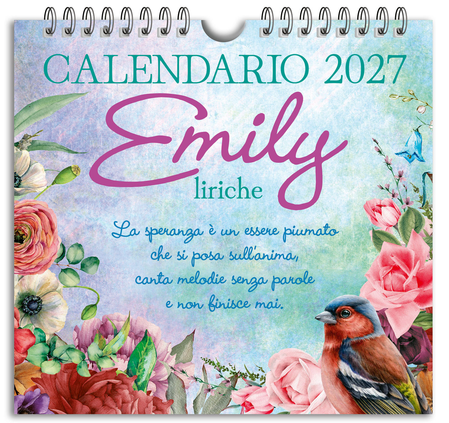 Calendario Emily Liriche 2027 da tavolo (17 x 16 cm)