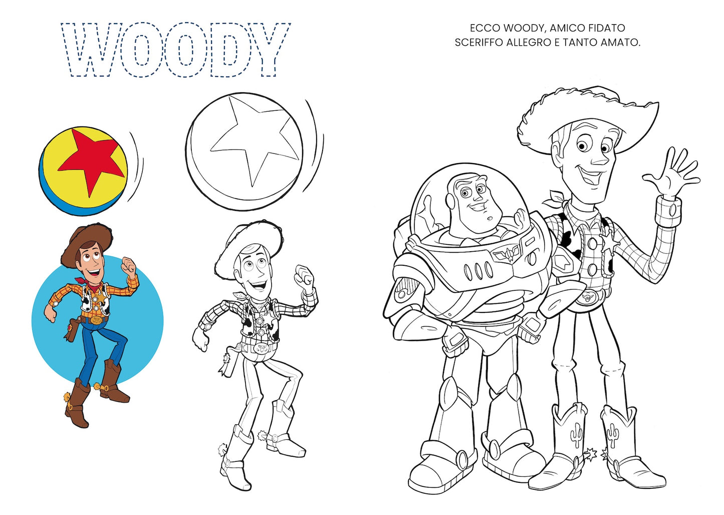 Toy Story Disegna&colora - Giocattoli