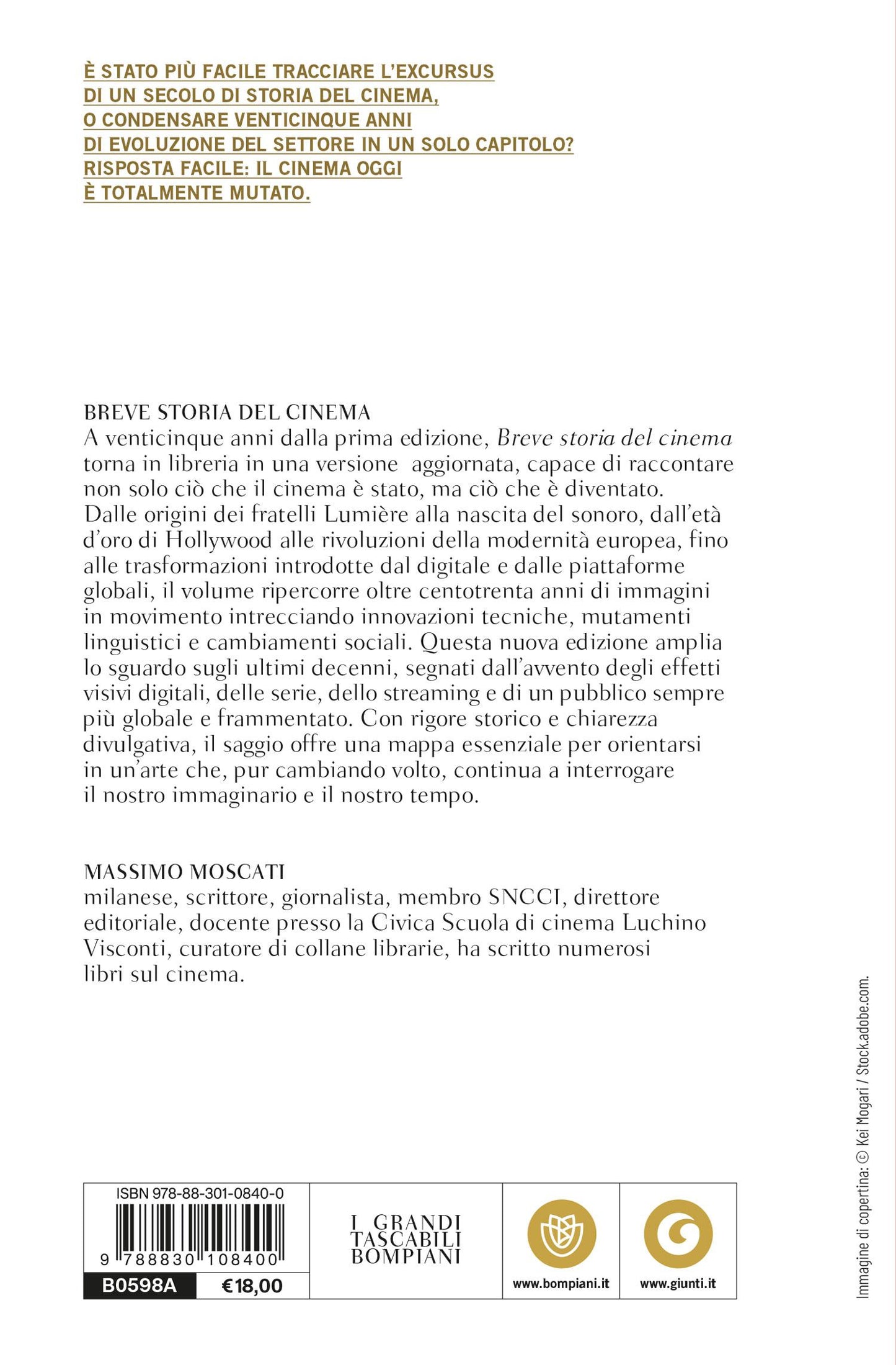 Breve storia del cinema