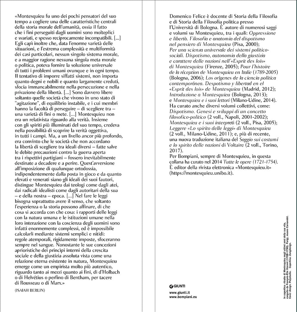 Scritti postumi (1757-2006). Testo francese a fronte