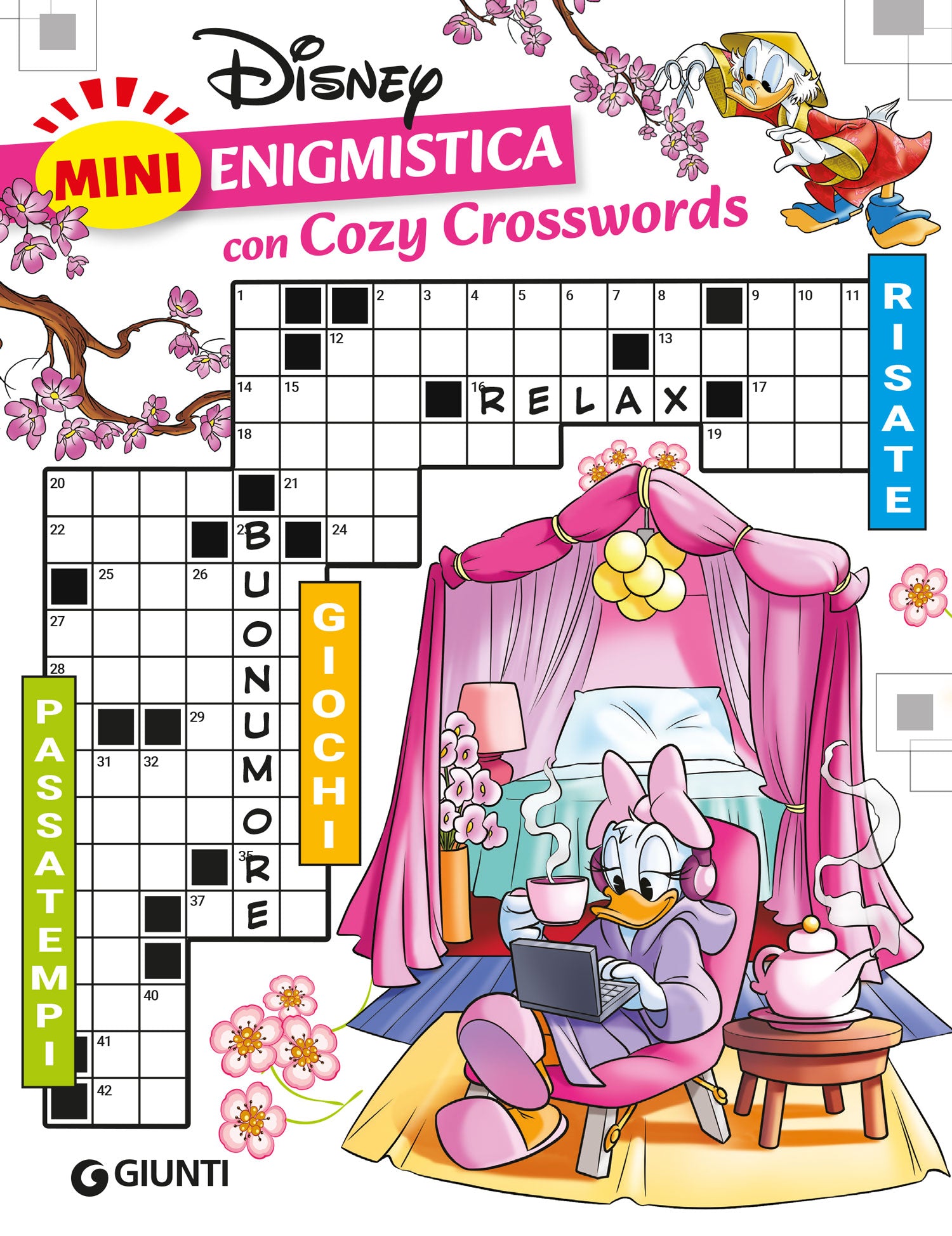 Mini Enigmistica Disney con Cozy Crosswords. Passatempi-Giochi-Risate