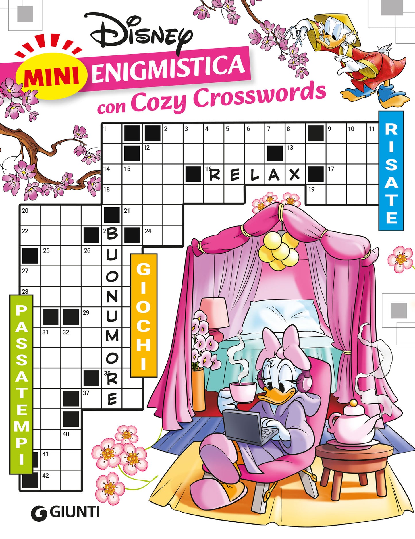Mini Enigmistica Disney con Cozy Crosswords. Passatempi-Giochi-Risate