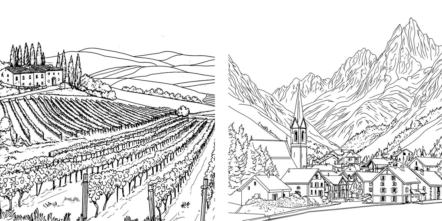 ITALIA I LOVE YOU. Coloring book