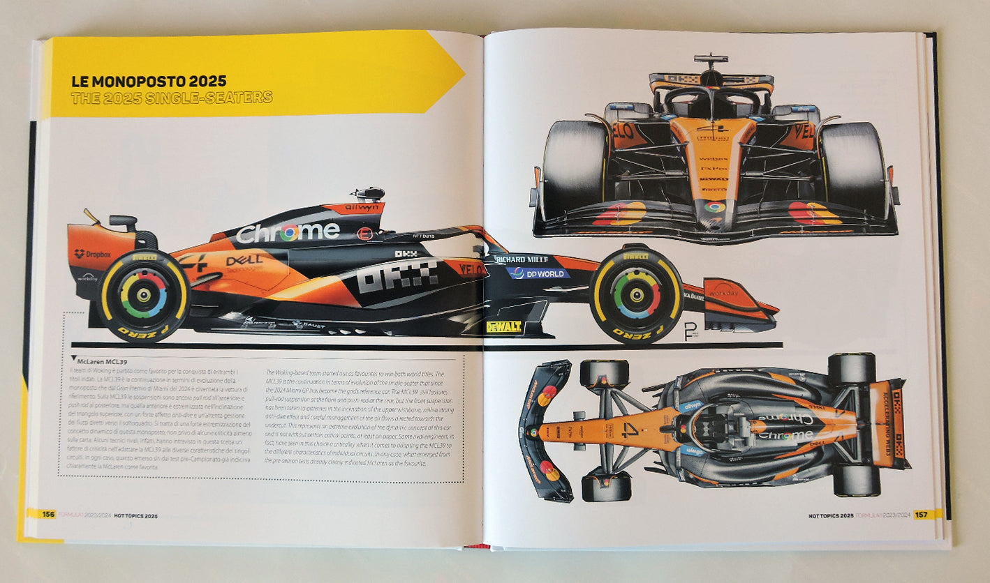 Formula 1 2023/2024 La tecnica/Technical insights. 2025 Hot Topics (Ediz. bilingue italiano/inglese)