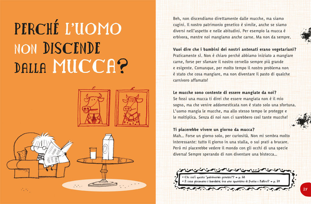 Perché siamo parenti delle galline. E tante altre domande sull'evoluzione - Federico Taddia intervista... Telmo Pievani