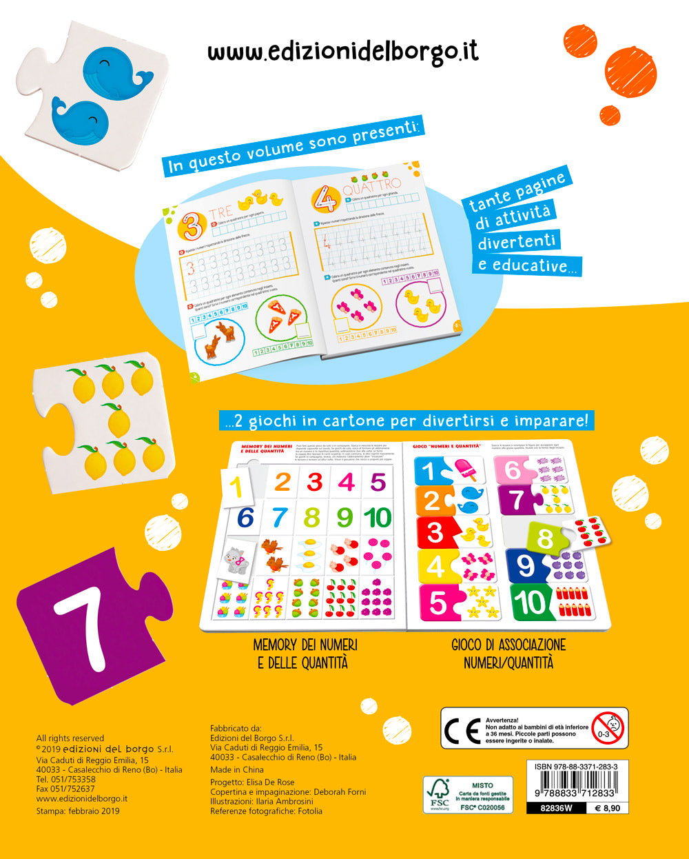 Imparo i numeri. Tante attività e giochi per conoscere i numeri