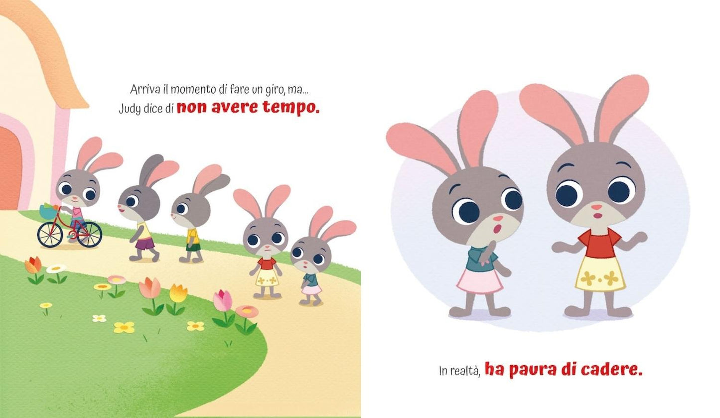 In bicicletta senza paura Occhietti curiosetti - Disney Little Judy