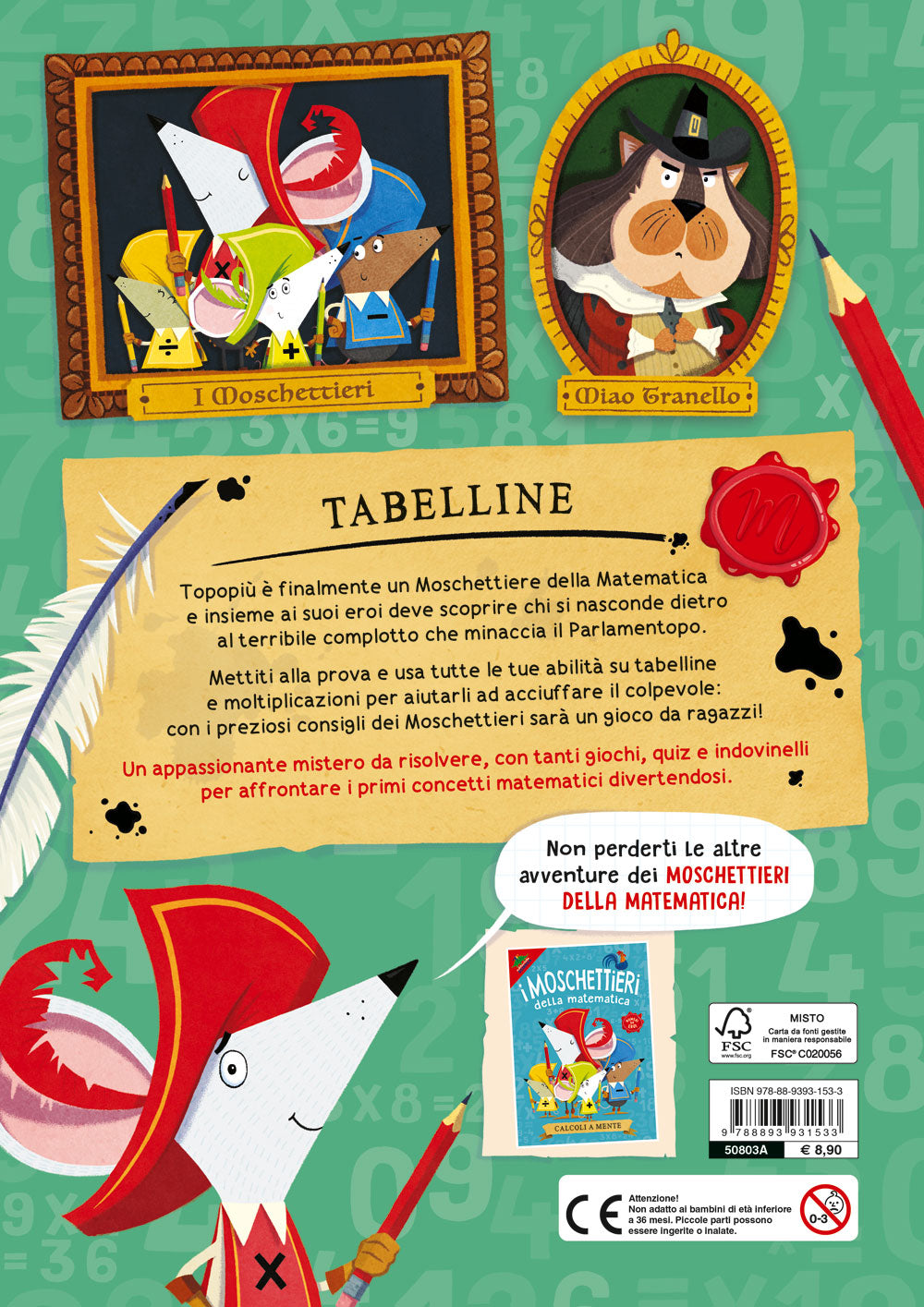 I moschettieri della matematica – Tabelline