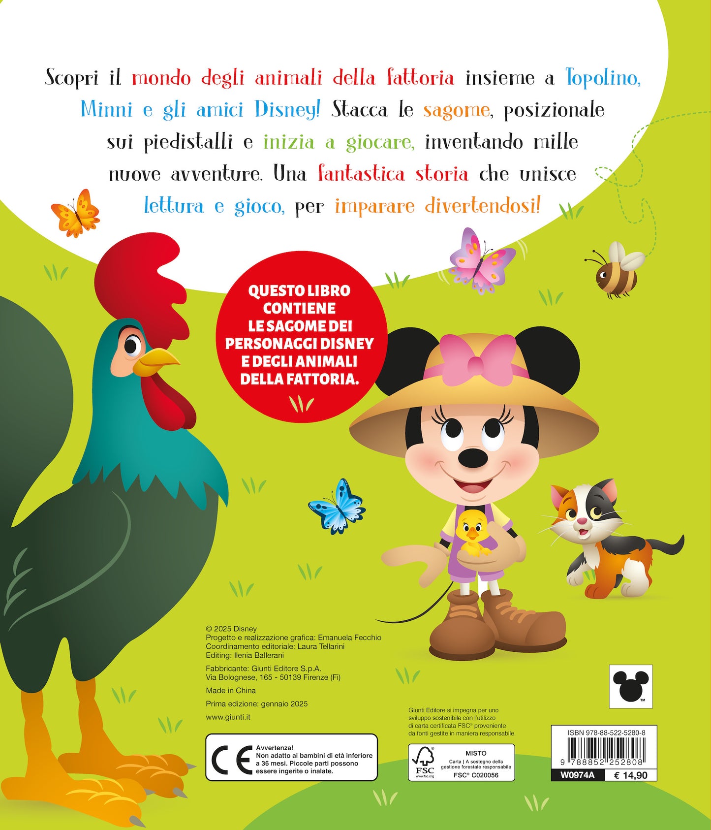 Disney L'allegra fattoria. Tante sagome da montare per giocare con i personaggi amati