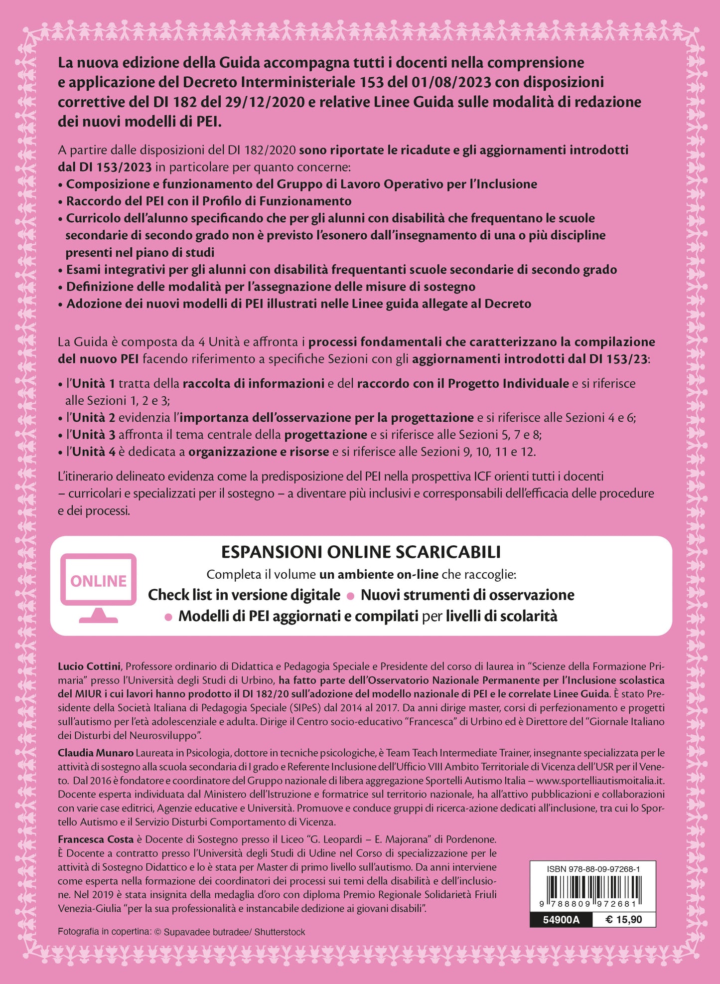 Nuova edizione aggiornata al DI 153 /2023 Il nuovo PEI su base ICF: guida alla compilazione. . I Modelli e le Linee Guida dal Decreto Interministeriale 182 del 29/12/2020 al DI 153 del 01/08/2023 commentati e arricchiti con strumenti ed esempi in prospet