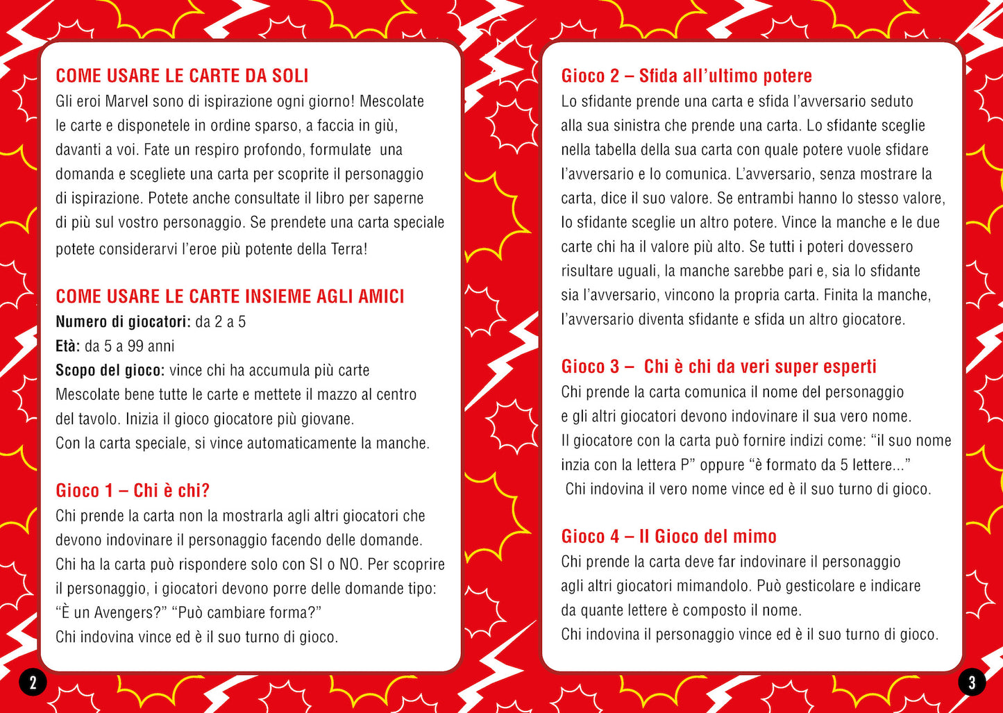 Chi sono? Marvel. 42 carte - 1 libro