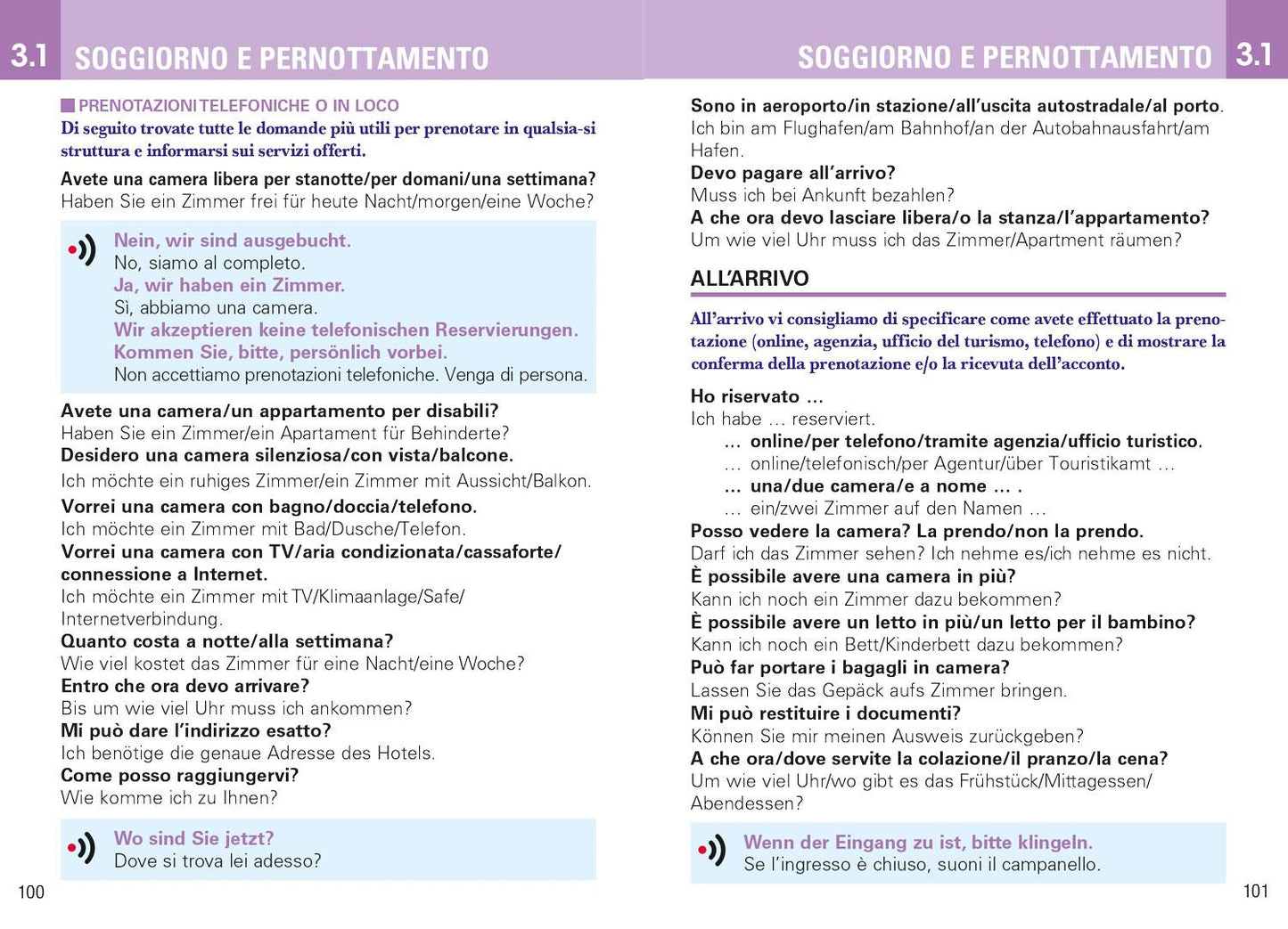 TEDESCO PER VIAGGIARE. Dizionario/Frasario