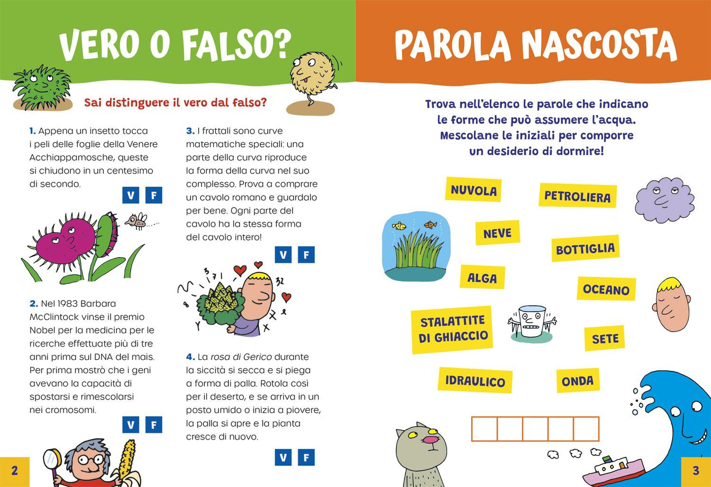 Natura giochi e quiz per cervelli curiosi