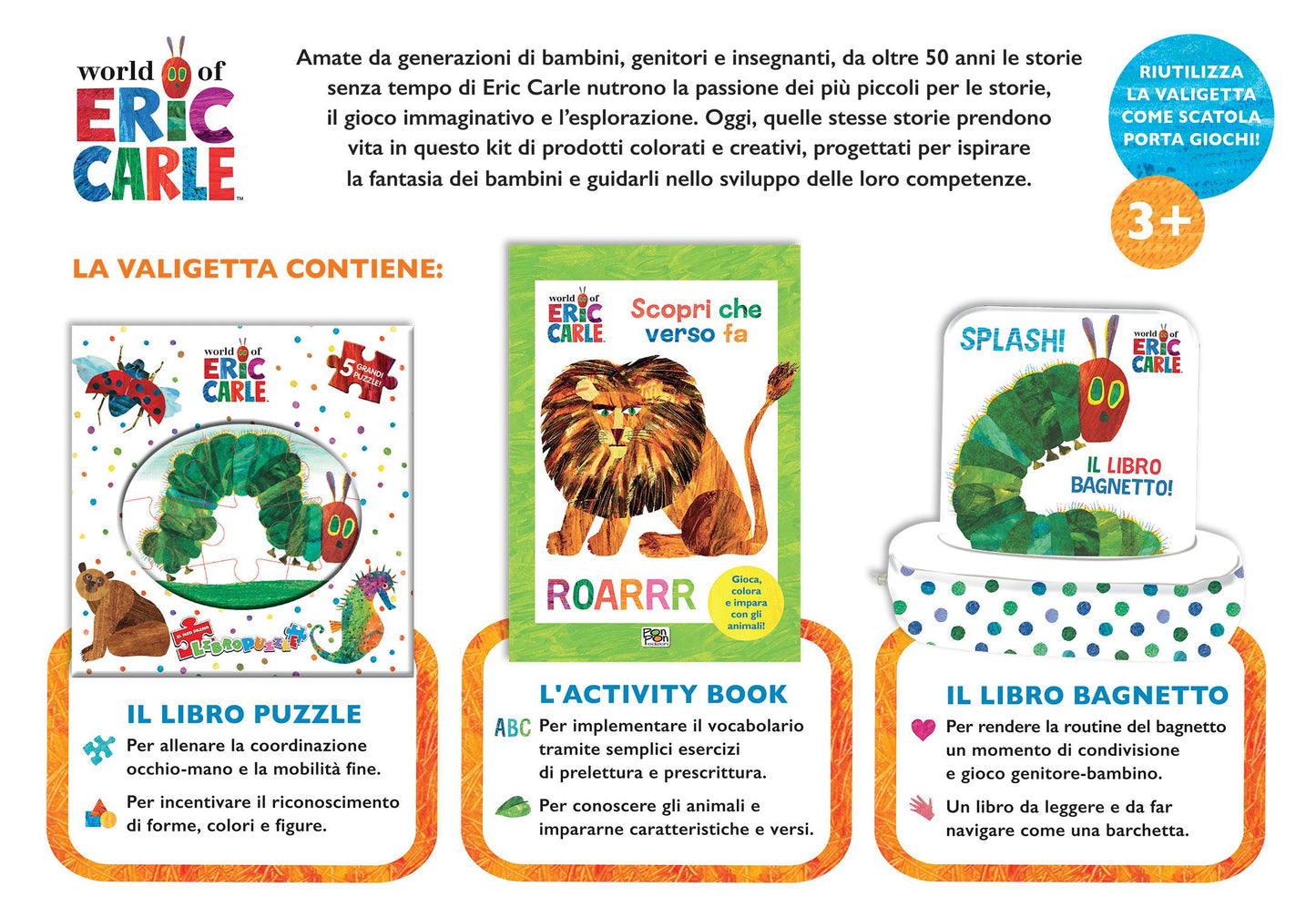Eric Carle. Box. Gioca e Impara