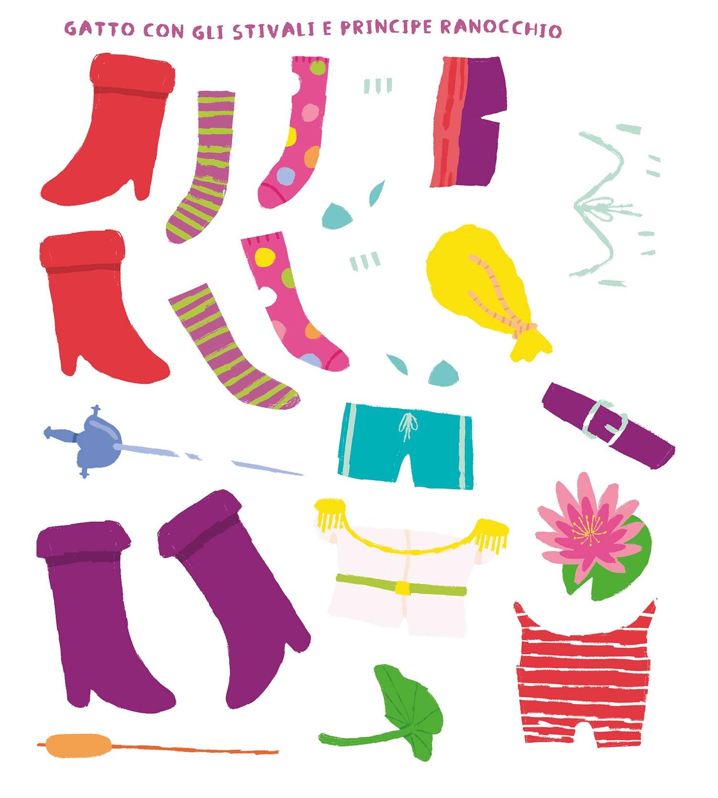 Crea con gli sticker. Fiabe