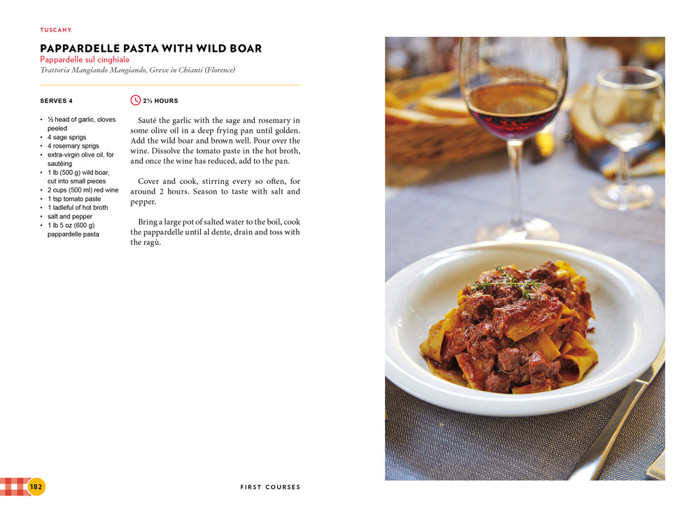 Italian Recipes. Authentic regional dishes from the Osterie d'Italia