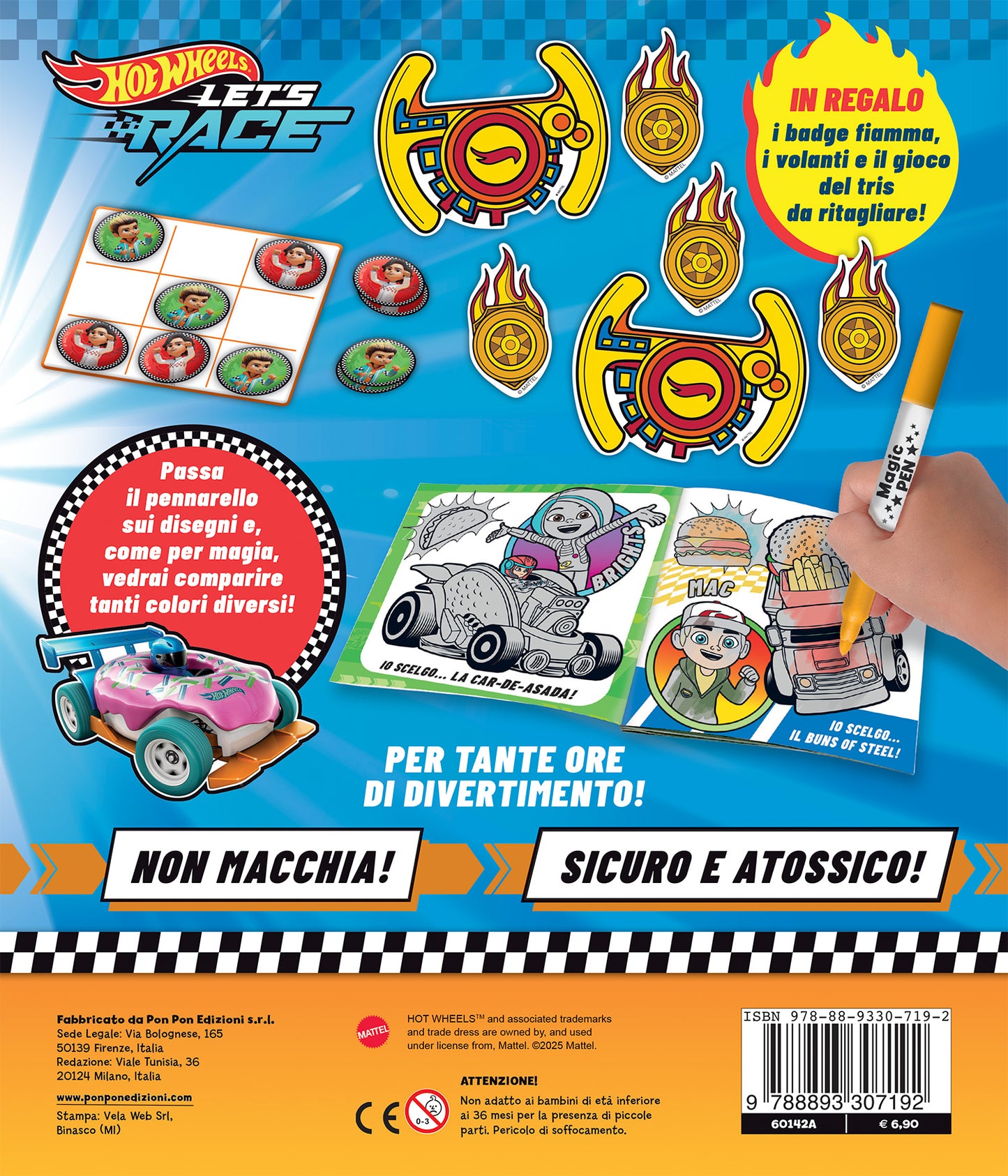 Hot Wheels Let's Race. Albo magico. Scaldiamo i motori!