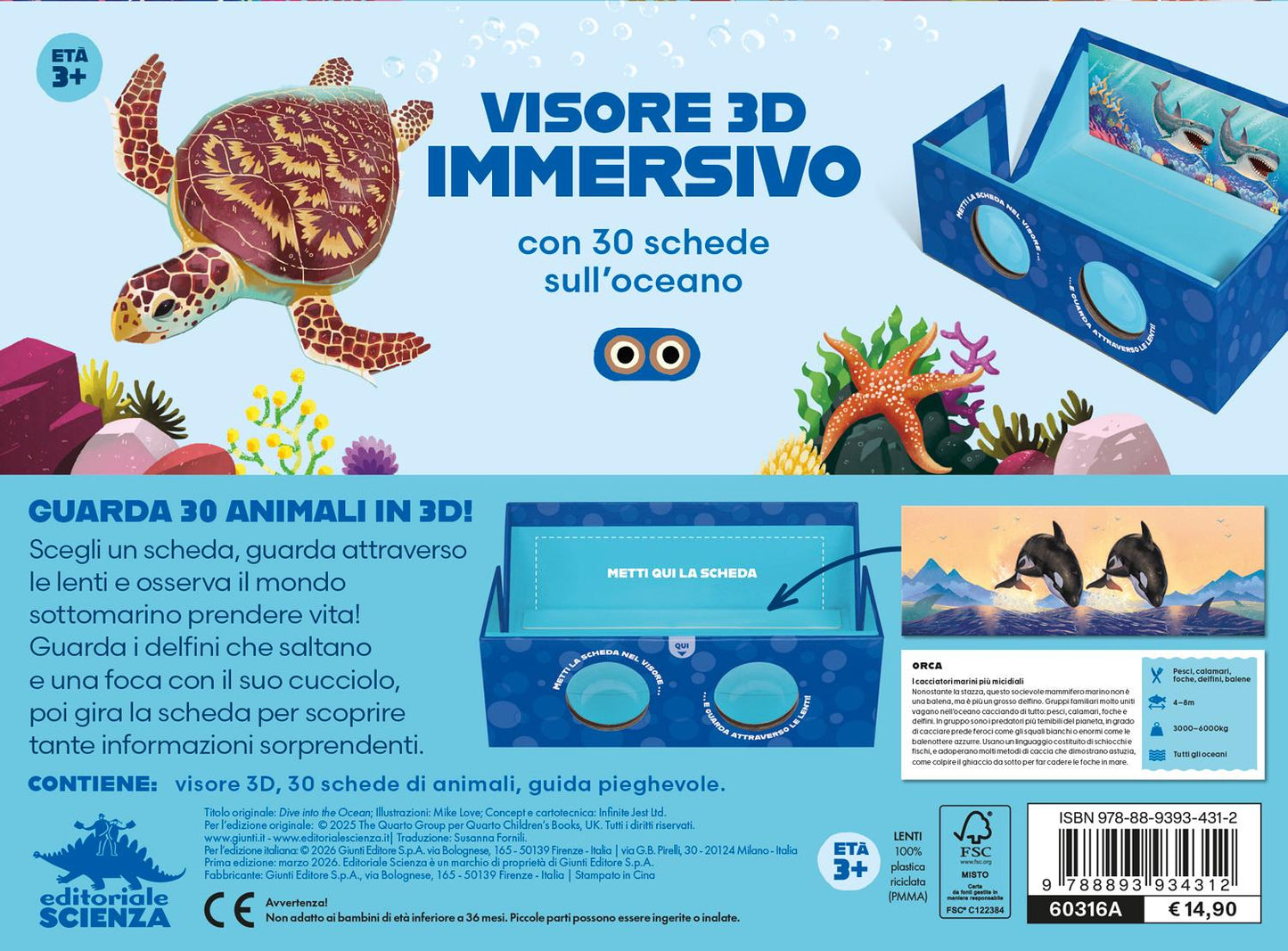 Tuffati nell'oceano. Scopri i libri scatola che diventano visori 3D super immersivi!