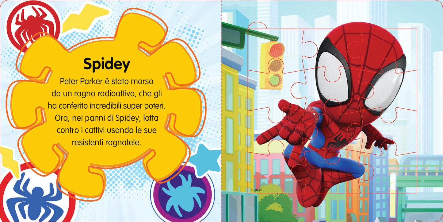 Libro Puzzle Spidey e i suoi fantastici amici