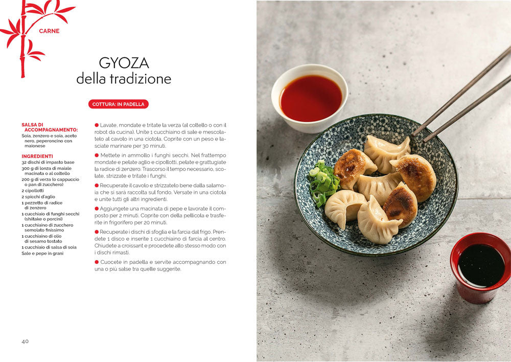 Gyoza Giapponesi. Ricettario facile e gustoso per realizzare gyoza, Jiaozi e altri prelibati ravioli orientali