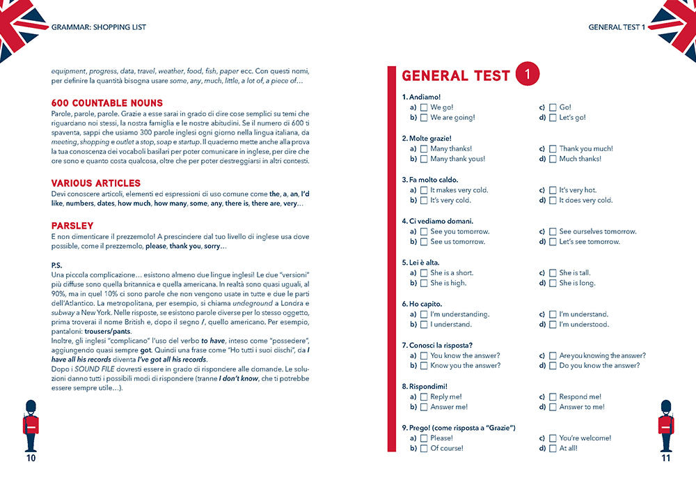 Improve your English livello A1. Scarica gratis gli audio in MP3