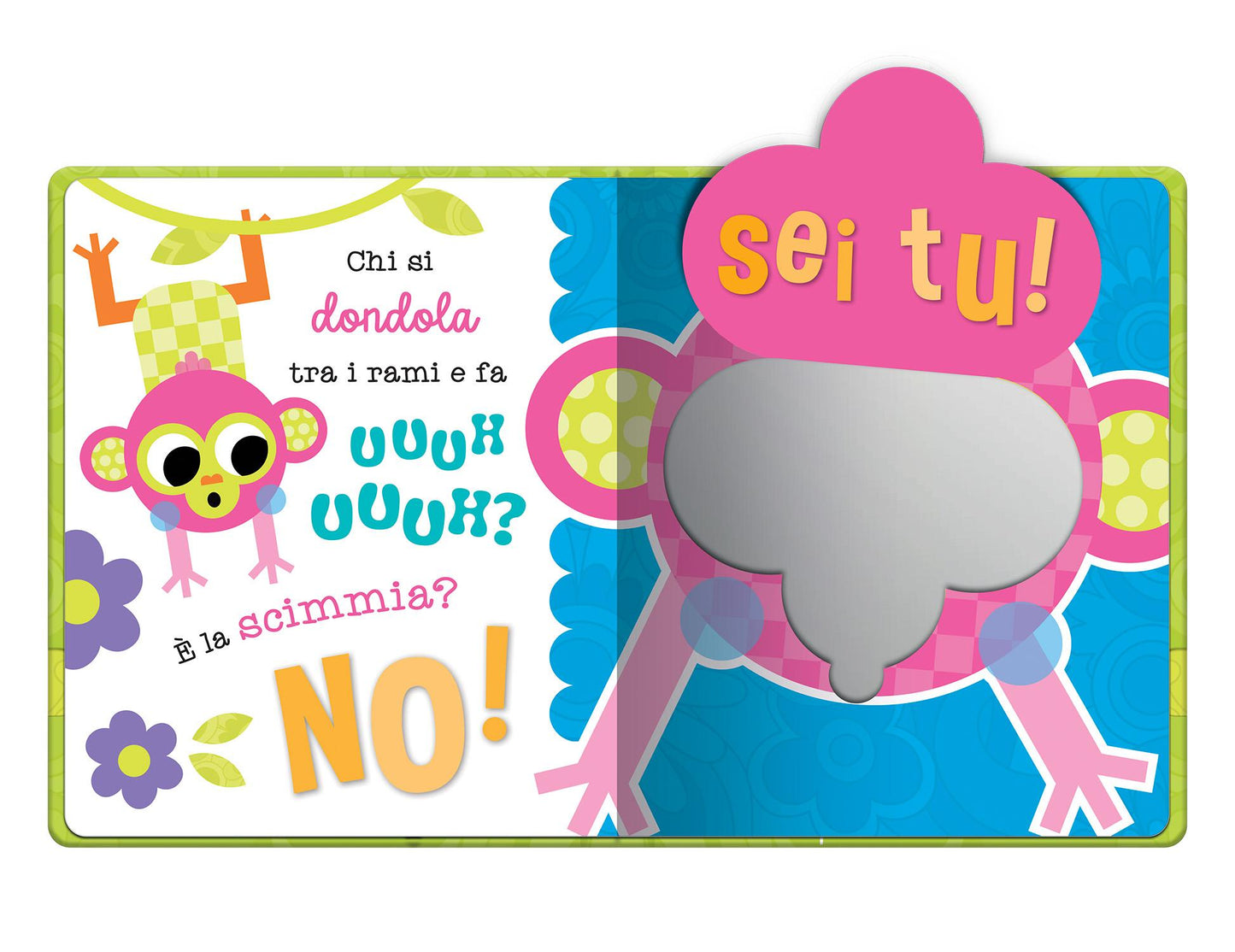 Cucù... sei tu! Libro con specchi