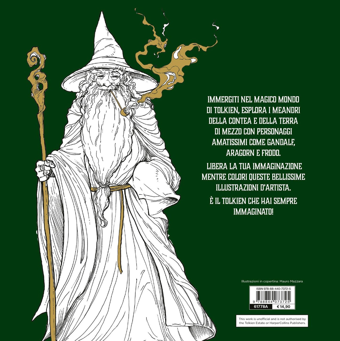 Il Mondo di Tolkien . Colouring Book