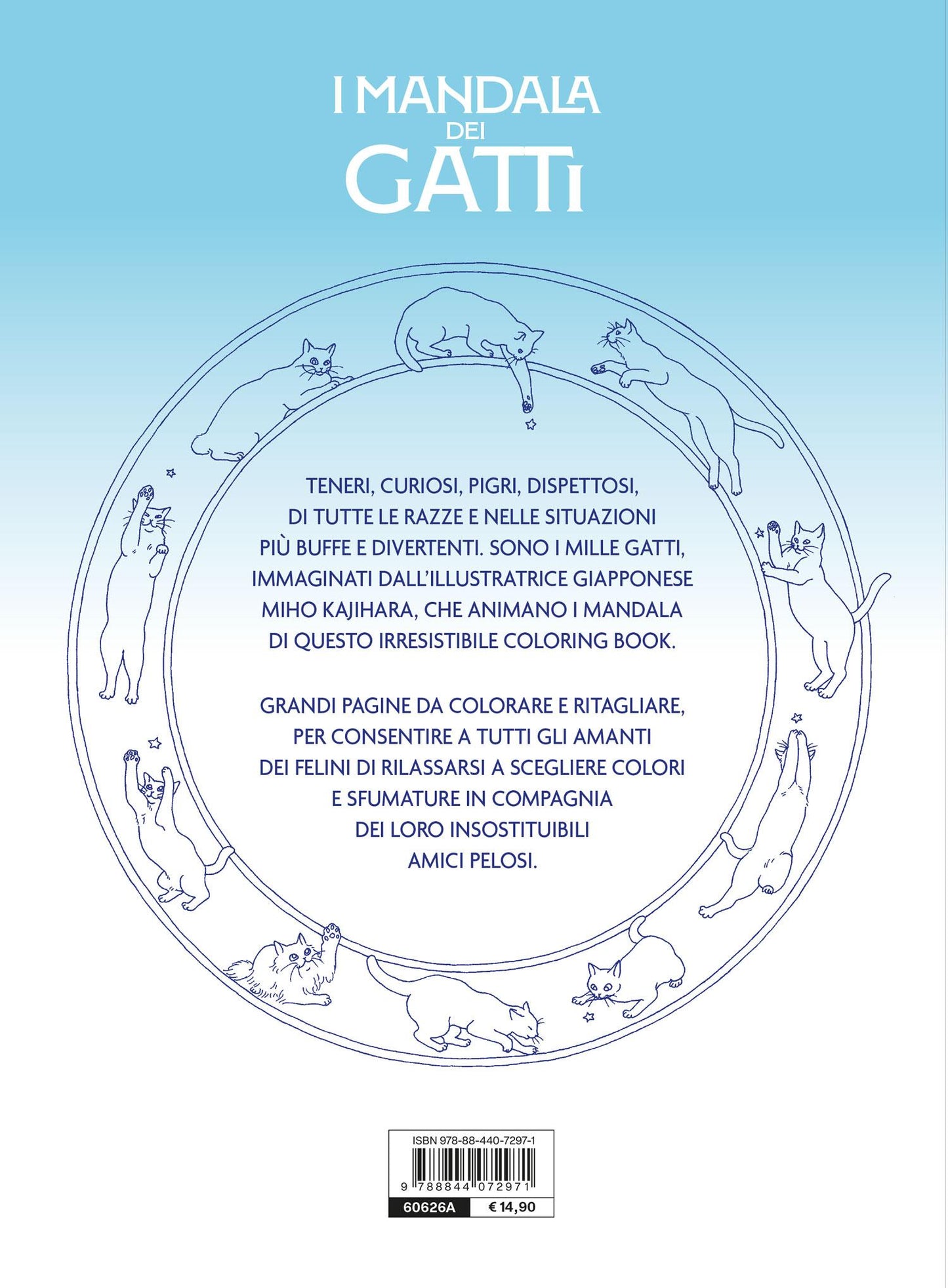 Mandala dei Gatti. Coloring Book per Cat Lovers